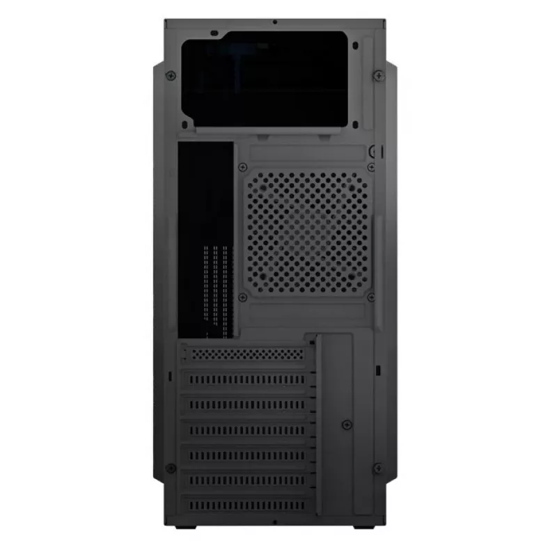 Logic Concept J23 PRO Black mid-tower computerbehuizing met gehard glas, USB-C, ARGB-ventilatoren