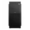 Logic Concept J23 PRO Black mid-tower computerbehuizing met gehard glas, USB-C, ARGB-ventilatoren