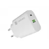 NATEC Ribera wandlader 1x USB-A + 1x USB-C 20W wit