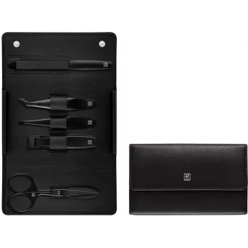 ZWILLING Manicureset Leder 5-delig Zwart (97003-004-0)