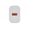 NATEC Ribera Wandlader 1x USB-A 18W Wit