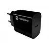NATEC Ribera USB-C Wandlader 20W Zwart