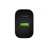 NATEC Ribera Wandlader 1x USB-A + 1x USB-C 20W Zwart