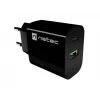 NATEC Ribera Wandlader 1x USB-A + 1x USB-C 20W Zwart