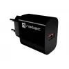 Natec Ribera USB-A Wandlader 18W Zwart