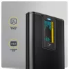 AXAGON EEM2-SD2B Externe Behuizing 10Gbps M.2 NVMe/SATA SSD met LED-indicatie, USB-C, Zwart