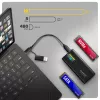 AXAGON EEM2-SD2B Externe Behuizing 10Gbps M.2 NVMe/SATA SSD met LED-indicatie, USB-C, Zwart