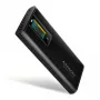 AXAGON EEM2-SD2B Externe Behuizing 10Gbps M.2 NVMe/SATA SSD met LED-indicatie, USB-C, Zwart