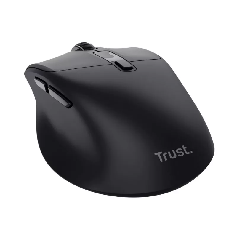Trust Zevo Fast Recharge Multi-Wireless Muis zwart