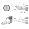 iFixit FixHub soldeerpunt mes 2,5 mm zilver