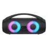 Denver BTG-618 draagbare Bluetooth-partyluidspreker 200W met LED-verlichting, zwart