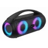 Denver BTG-618 draagbare Bluetooth-partyluidspreker 200W met LED-verlichting, zwart