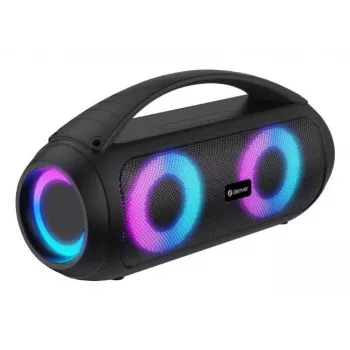Denver BTG-618 draagbare Bluetooth-partyluidspreker 200W met LED-verlichting, zwart