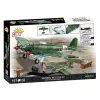 COBI Heinkel HE 111 H-22 met V1-vliegbom bouwstenen-set 927 onderdelen
