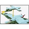 COBI Heinkel HE 111 H-22 met V1-vliegbom bouwstenen-set 927 onderdelen