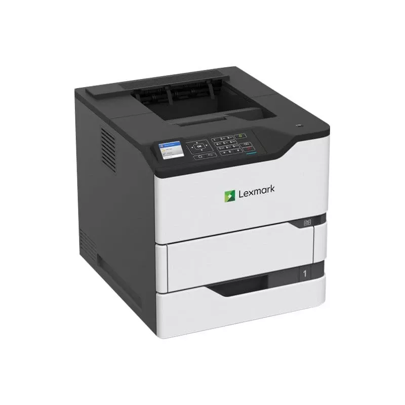 Lexmark MS822de monochrome laserprinter - duplex - A4 - 55 ppm - 1200x1200 dpi - Ethernet, USB