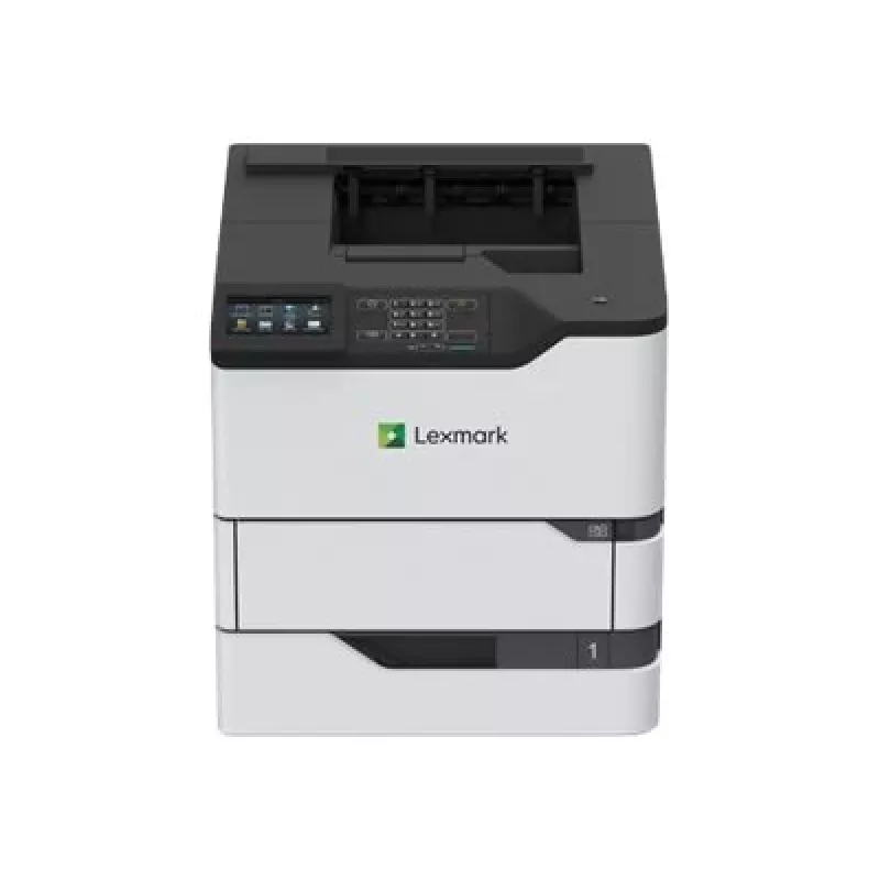Lexmark MS822de monochrome laserprinter - duplex - A4 - 55 ppm - 1200x1200 dpi - Ethernet, USB