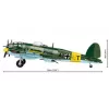 COBI bouwstenen Heinkel HE 111 H-3 788 onderdelen