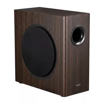 Edifier T5s actieve subwoofer hout (bruin) - 70W RMS, 8 inch woofer, instelbare frequentiescheiding