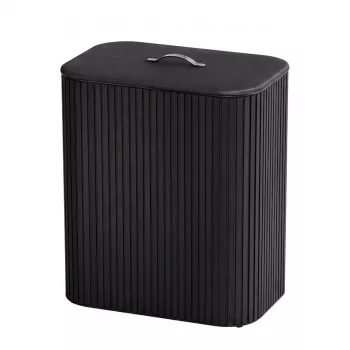 Joseph Joseph Tota Trio 90L Zwart Wasmand met Scheiding