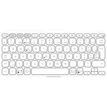 Logitech Keys-To-Go 2 draagbaar Bluetooth-toetsenbord - Graphite