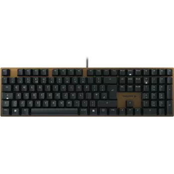 CHERRY KC 200 MX bedraad mechanisch toetsenbord USB QWERTY UK zwart/brons CHERRY MX2A Brown