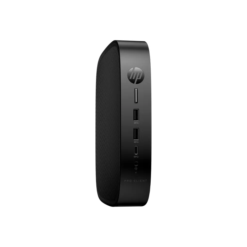 HP Pro t550 Thin Client - Intel Celeron J6412 - 8GB RAM - 64GB Flash - USFF - zwart