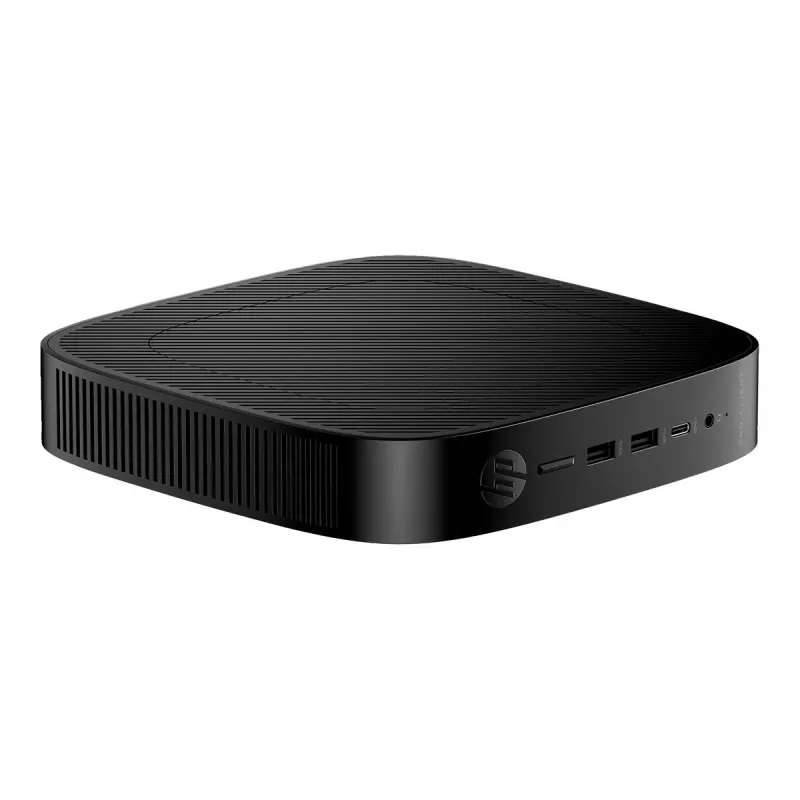 HP Pro t550 Thin Client - Intel Celeron J6412 - 8GB RAM - 64GB Flash - USFF - zwart