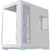 Krux Atron White Mid-Tower PC-behuizing met gehard glas