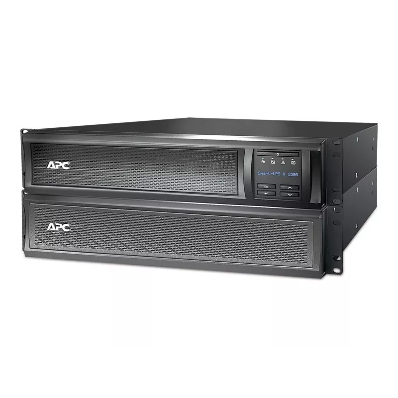 APC Smart-UPS X SMX1500RM2UC 1500VA 1200W line-interactive UPS, rack/tower 2U, LCD, SmartConnect-poort, 8 stopcontacten