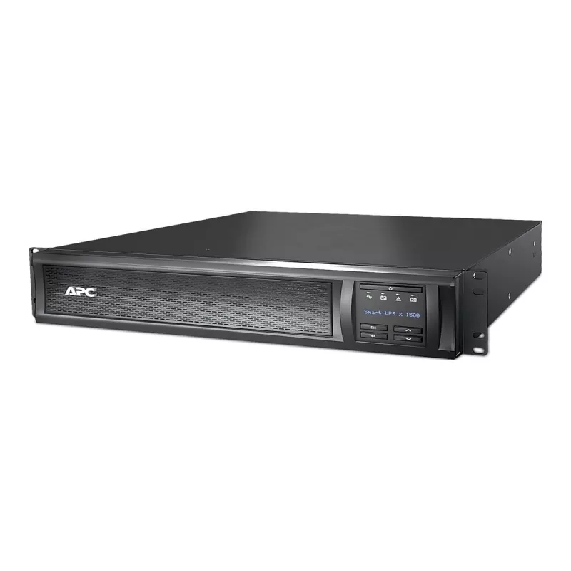 APC Smart-UPS X SMX1500RM2UC 1500VA 1200W line-interactive UPS, rack/tower 2U, LCD, SmartConnect-poort, 8 stopcontacten