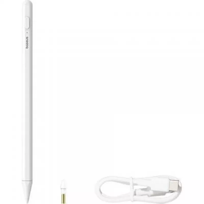 Baseus Smooth Writing 2 Stylus Lite met LED-indicator (wit)