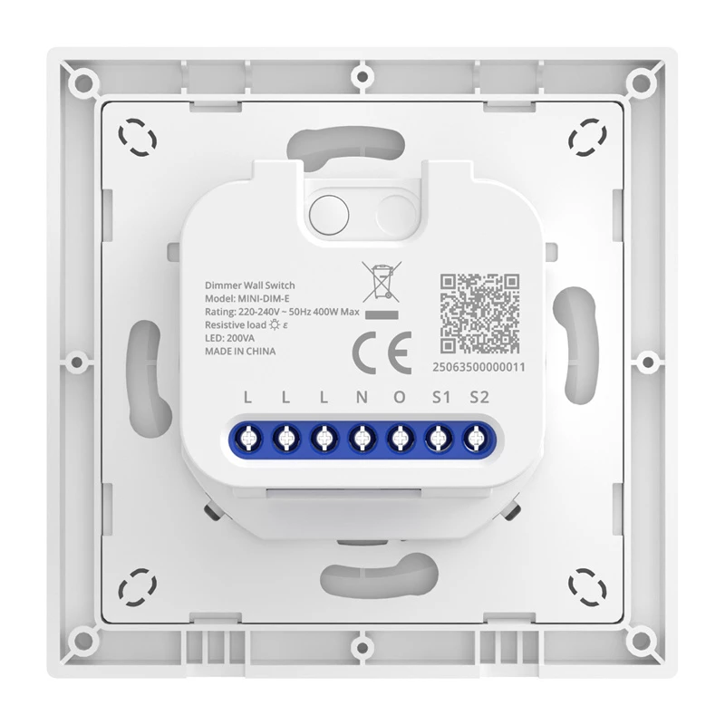 SONOFF MINI-DIM-E smart wifi wandschakelaar/dimmer met Matter