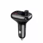 Baseus S-13 Bluetooth FM-transmitter autolader met QC 3.0/4.0 PD, handsfree, LED-indicator, zwart