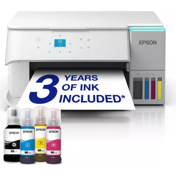Epson EcoTank ET-2959 multifunctionele inkjetprinter, A4, Wi-Fi, USB, wit