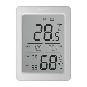SONOFF AirGuard TH SNZB-02DR2 ZigBee LCD temperatuur- en luchtvochtigheidssensor