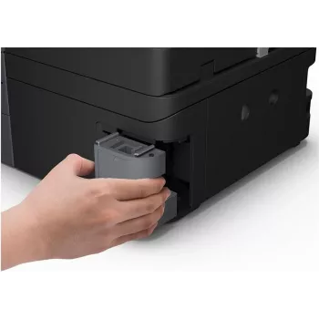 Epson EcoTank ET-4955 kleuren inkjet-multifunctionele printer met fax, A4, duplex, Wi-Fi, USB, LAN, zwart