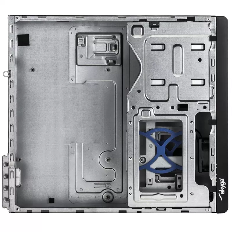 Akyga AK-502-02BK SFF-pc-behuizing, Micro-ATX / Mini-ITX, 2x USB 3.0, zonder voeding, zwart