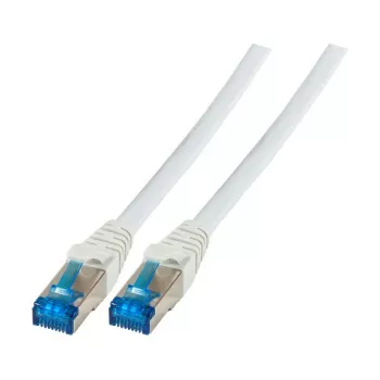 EFB-Elektronik RJ45-patchkabel Cat.6A S/FTP PVC UL grijs 0,5m