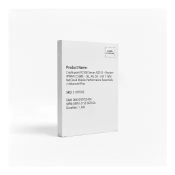 Cradlepoint R2100-serie R2155 5G cellulaire router met 1-jaars NetCloud Mobile Performance Essentials + Advanced Plan