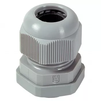 EFB Elektronik kabelwartel M20, PA, grijs RAL7035 incl. contramoer