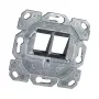 EFB Elektronik ET-25111K opbouwframe 1-poorts voor Keystone-modules zuiver wit RAL 9010