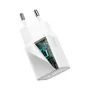 Baseus Super Si snellader 20W USB-C met kabel (wit)