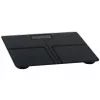 Adler AD 8194s digitale personenweegschaal, wit, strepenpatroon, 180 kg capaciteit