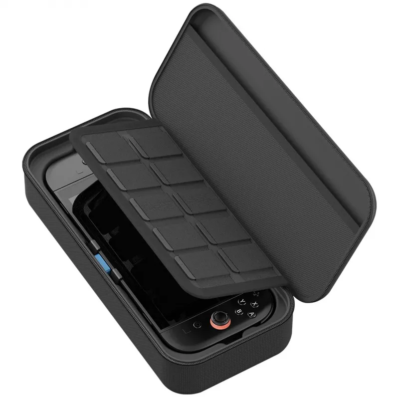 Venom Oplaadcase voor Nintendo Switch 2 - Harde Draagtas met 10.000 mAh Powerbank, Zwart