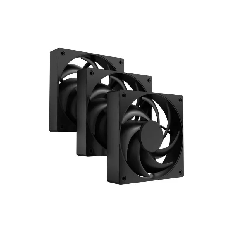 Fury SAI S12 PWM Zwart 3-Pack 120mm Ventilatorset