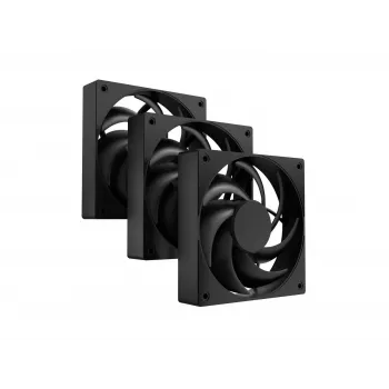 Fury SAI S12 PWM Zwart 3-Pack 120mm Ventilatorset