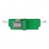 EFB Elektronik 53343.32 glasvezelkoppeling LC/APC Duplex, OS2 singlemode, groen, met shutter