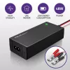 Qoltec 52665 Automatische acculader voor AGM GEL STD accu's, 24V 2A 48W, LED-indicatie, 1,8m kabel