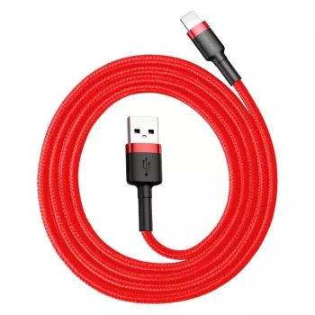 Baseus CALKLF-C09 USB-A naar Lightning kabel 2 m rood
